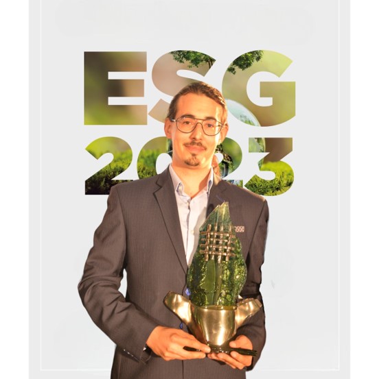 Mauricio Espinosa - CEO společnosti CLEANEE s cenou ESG2023
